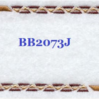 Crown of Thorns BB2073J Quilt Label  small machine embroidered personalized - BarbaraJs Pocket Pillows and Patches