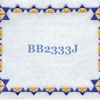 Star of the East BB2333J Quilt Label   machine embroidered personalized - BarbaraJs Pocket Pillows and Patches