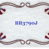 Country Home BB3790J Quilt Label  small machine embroidered personalized - BarbaraJs Pocket Pillows and Patches