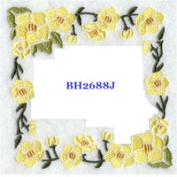 Woodland BH2668J Quilt Label machine embroidered personalized - BarbaraJs Pocket Pillows and Patches