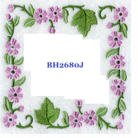Woodland BH2680 Quilt Label machine embroidered personalized - BarbaraJs Pocket Pillows and Patches