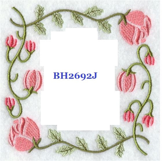 Woodland BH2692J Quilt Label machine embroidered personalized - BarbaraJs Pocket Pillows and Patches
