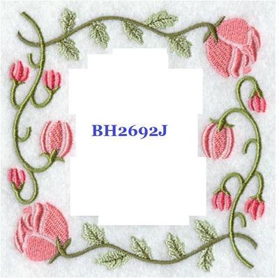 Woodland BH2692J Quilt Label machine embroidered personalized - BarbaraJs Pocket Pillows and Patches