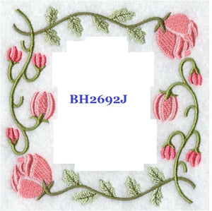 Woodland BH2692J Quilt Label machine embroidered personalized - BarbaraJs Pocket Pillows and Patches