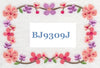 Summertime Bluebirds And Blooms BJ9309J Quilt Label machine embroidered personalized - BarbaraJs Pocket Pillows and Patches