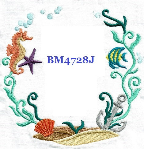 Anchor OF The Soul BM4728J Quilt Label machine embroidered personalized - BarbaraJs Pocket Pillows and Patches