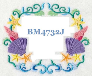 Pass Thru The Waters BM4732J Quilt Label machine embroidered personalized - BarbaraJs Pocket Pillows and Patches