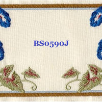 Glorious Morning BS0590J Quilt Label  large  machine embroidered personalized - BarbaraJs Pocket Pillows and Patches