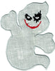 Halloween Spooky Ghost Patch iron-on applique machine embroidered - BarbaraJs Pocket Pillows and Patches